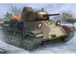 Склеиваемая пластиковая модель Finnish T-50 Tank. Масштаб 1:35