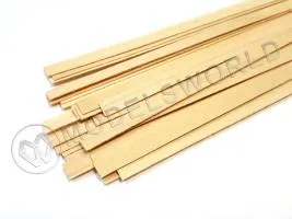 Рейка 0.5х3.0x500 мм, белый клен, 1 шт.