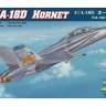 Склеиваемая пластиковая модель Американский истребитель F/A-18D Hornet. Масштаб 1:48
