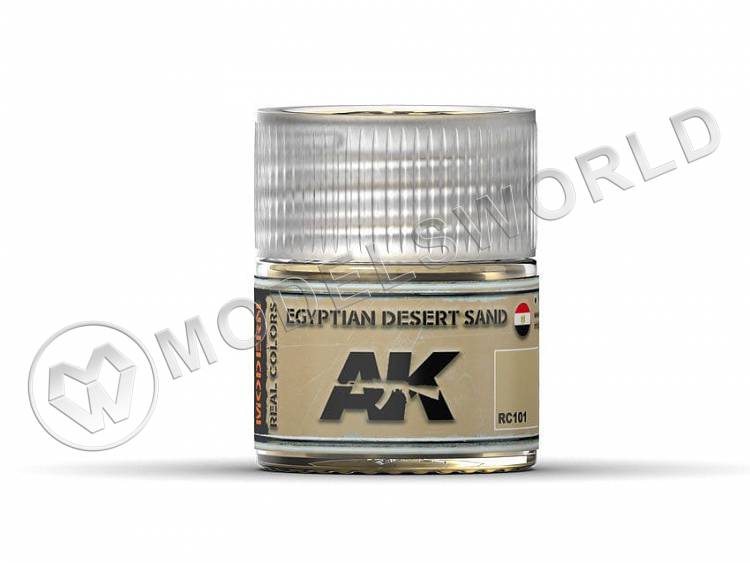 Акриловая лаковая краска AK Interactive Real Colors. Egyptian Desert Sand. 10 мл - фото 1