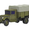 Склеиваемая пластиковая модель Советский армейский 3-тонный грузовик ЗИС-5. Масшатб 1:100
