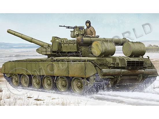Склеиваемая пластиковая модель танка Russian T-80BVD MBT. Масштаб 1:35 - фото 1