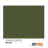 Акриловая лаковая краска AK Interactive Real Colors. Spanish Green. 10 мл