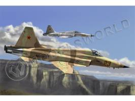 Склеиваемая пластиковая модель Американский истребитель F-5E Tiger II Fighter. Масштаб 1:72