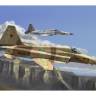 Склеиваемая пластиковая модель Американский истребитель F-5E Tiger II Fighter. Масштаб 1:72