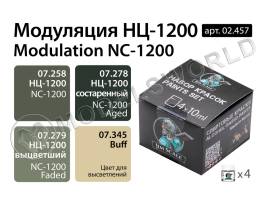 Набор спиртовых красок Jim Scale "Модуляция НЦ-1200"