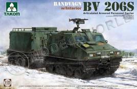 Склеиваемая пластиковая модель Шведский бронетранспотер Bandvagn Bv 206 S. Масштаб 1:35