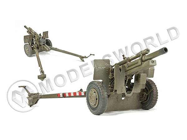 Склеиваемая пластиковая модель 105mm Howitzer M1. Масштаб 1:35 - фото 1