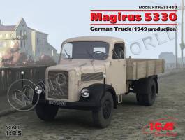 Склеиваемая пластиковая модель Magirus S330, Германский грузовой автомобиль (производства 1949 г.). Масштаб 1:35
