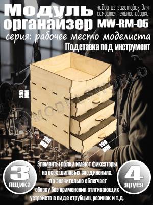 Рабочее место моделиста. Пенал