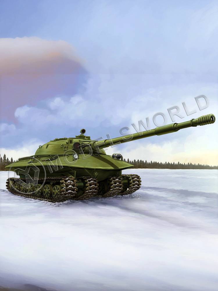 Склеиваемая пластиковая модель Советский экспериментальный тяжелый танк Объект 279. Масштаб 1:35 - фото 1