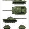 Склеиваемая пластиковая модель Советский экспериментальный тяжелый танк Объект 279. Масштаб 1:35