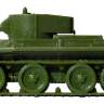 Склеиваемая пластиковая модель Советский легкий танк БТ-5. Масштаб 1:100