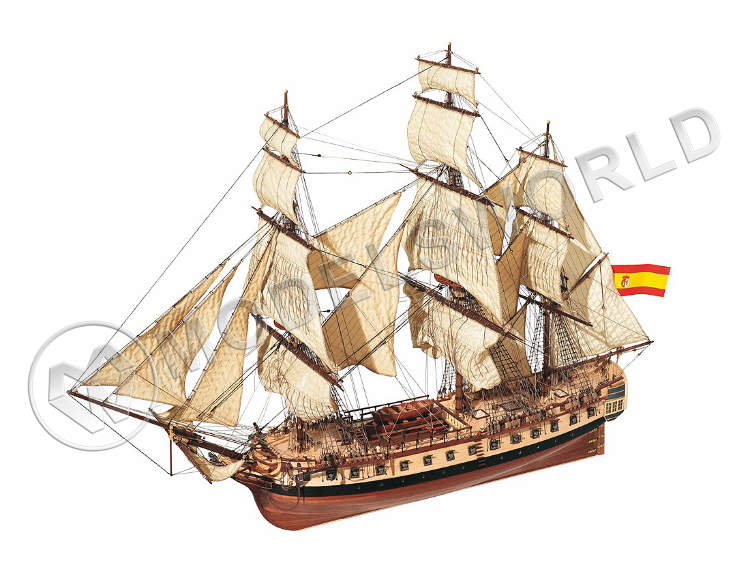 Набор для постройки модели корабля DIANA. Масштаб 1:85 - фото 1