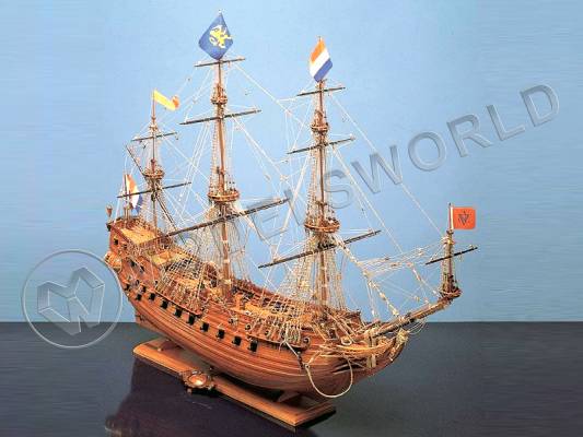 Набор для постройки модели корабля PRINS WILLEM голландский корабль XVII в. Масштаб 1:100