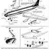 Пластиковая модель 1/144 Boeing 707 авиакомпании BOAC