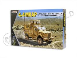Склеиваемая пластиковая модель Американский бронеавтомобиль 4X4 MRAP AFV. Масштаб 1:35