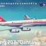 Пластиковая модель 1/144 Boeing 707 авиакомпании Qantas