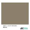 Акриловая лаковая краска AK Interactive Real Colors. AMT-1 Light Brown. 10 мл