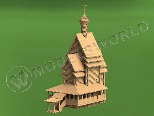 Набор для постройки модели Георгиевская церковь. Масштаб 1:72