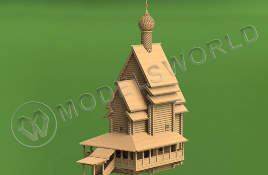 Набор для постройки модели Георгиевская церковь. Масштаб 1:72