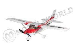 Радиоуправляемая модель самолёта Top RC Cessna 182 400 class красная 965мм 2.4G 4-ch LiPo RTF