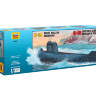 Склеиваемая пластиковая модель Советская атомная подводная лодка К-19. Масштаб 1:350