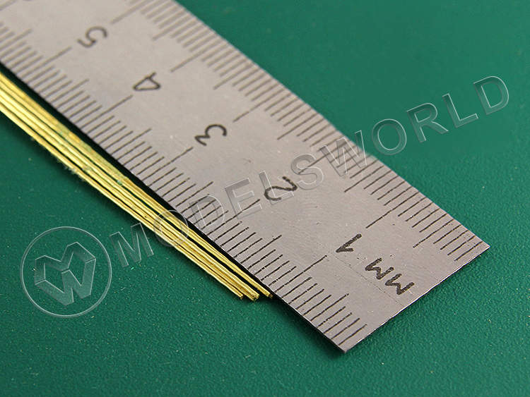 Пруток латунный 0.8 мм, 5 шт - фото 1