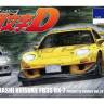 Склеиваемая пластиковая модель автомобиль Mazda RX-7 FD3S Project D Takashi Keisuke. Масштаб 1:24