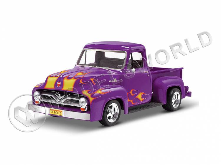 Склеиваемая пластиковая модель Ford Pickup, 1955. Масштаб 1:24 - фото 1