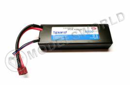Аккумулятор Spard Li-Po 8000 mAh, 7.4V, 25C, T‐plug для Remo Hobby и Himoto 1/10, 1/8
