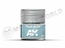 Акриловая лаковая краска AK Interactive Real Colors. Pale Blue. 10 мл