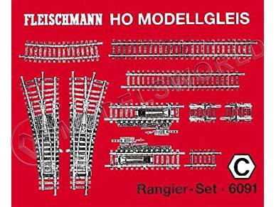 Набор рельс Fleischmann Rangier-Set. Масштаб H0 - фото 1