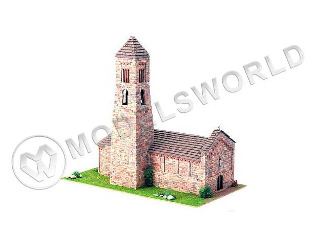 Набор для постройки архитектурного макета Церковь Сан Климент XI В. Масштаб 1:50 - фото 1