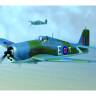 Склеиваемая пластиковая модель Палубный истребитель Grumman Hellcat Mk II. Масштаб 1:48