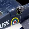 Склеиваемая пластиковая модель истребителя F4U-1B Corsair Royal Navy. Масштаб 1:72