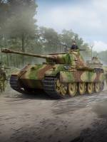 Склеиваемая пластиковая модель Немецкий танк Sd.Kfz.171 Panther Ausf.G (Early Version). Масштаб 1:35