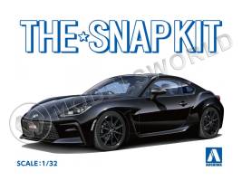 Склеиваемая пластиковая модель SNAPKIT Toyota GR-86 (Crystal Black Silica). Масштаб 1:32