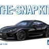 Склеиваемая пластиковая модель SNAPKIT Toyota GR-86 (Crystal Black Silica). Масштаб 1:32