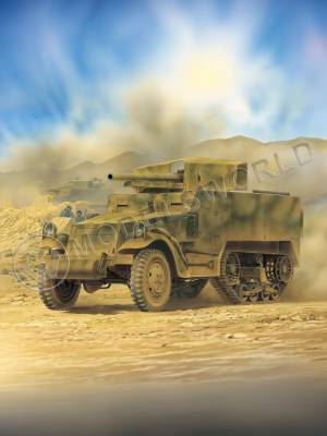 Склеиваемая пластиковая модель скаут М-75. Масштаб:1:35