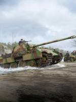 Склеиваемая пластиковая модель Немецкий танк Sd.Kfz.171 Panther Ausf. G (Late Version). Масштаб 1:35