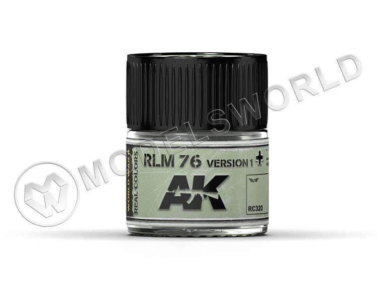 Акриловая лаковая краска AK Interactive Real Colors. RLM 76 Version 1. 10 мл - фото 1
