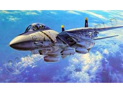Склеиваемая пластиковая модель самолета F-14A Tomcat "Atlantic Fleet Squadrons". Масштаб 1:48