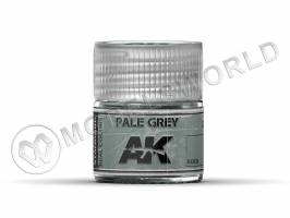 Акриловая лаковая краска AK Interactive Real Colors. Pale Grey. 10 мл