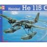 Склеиваемая пластиковая модель самолета Heinkel He 115 C-1. Масштаб 1:72