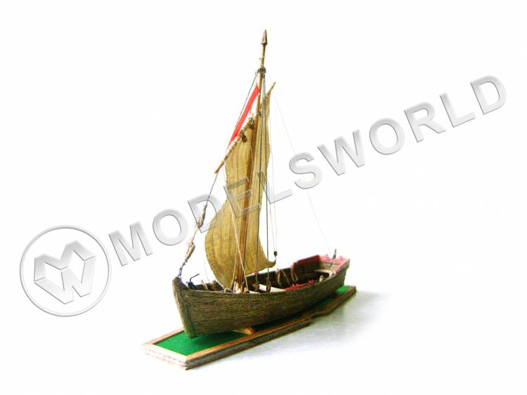Набор для постройки модели корабля СТРЕЛЕЦКАЯ ЛОДКА XVII век. Масштаб 1:50 - фото 1