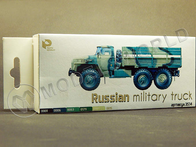 Акриловая краска Pacific88 Aero Русские военные грузовики - фото 1