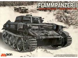 Склеиваемая пластиковая модель Огнеметный танк Flammpanzer II Ausf. D. Масштаб 1:35