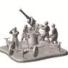 Советское 85-мм зенитное орудие 52-К. Масштаб 1:72