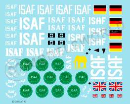 Деколи для ISAF - Afghanistan, part 2. Масштаб 1:35 - фото 1